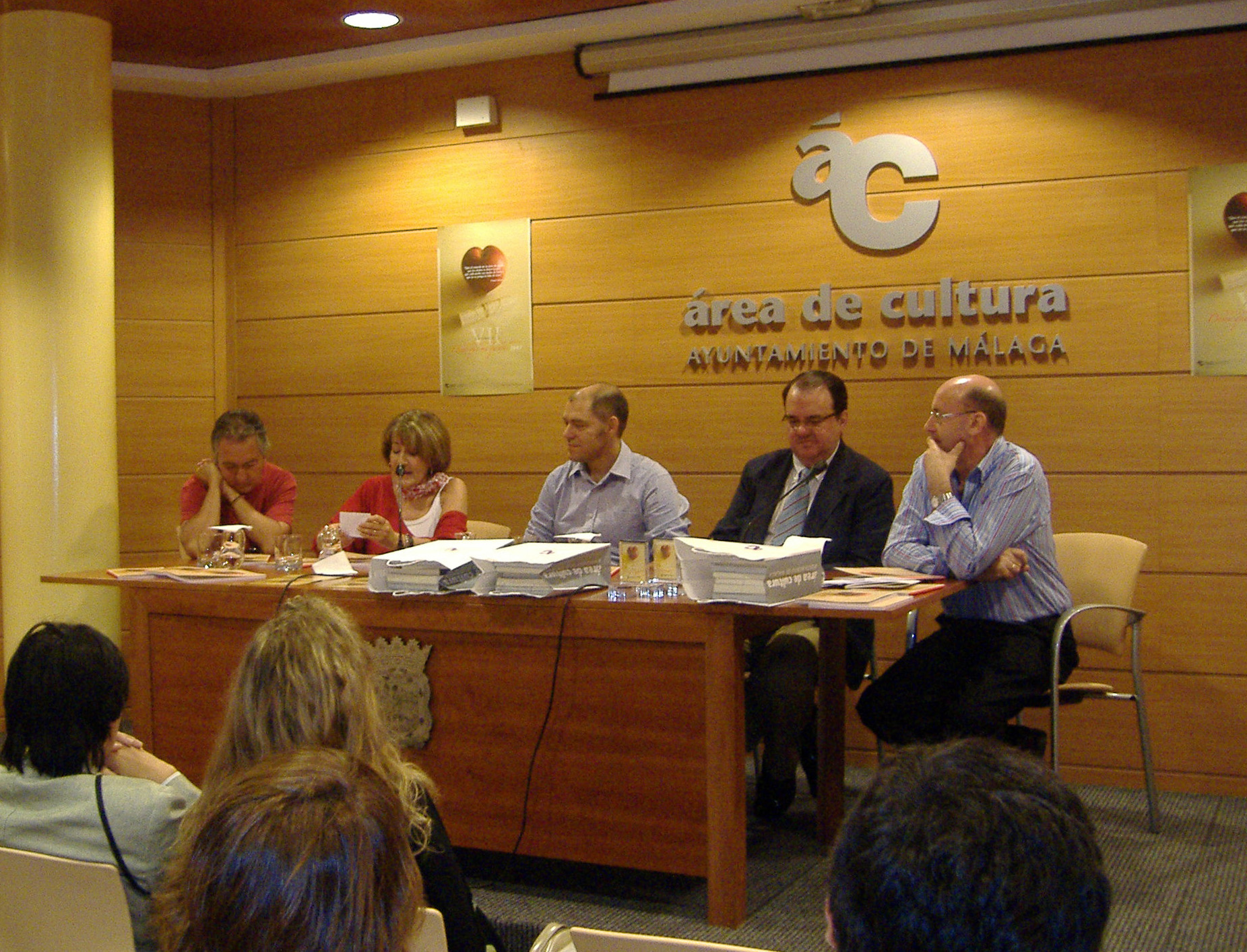 Garriga Vela y Carmen Ramos. Premio Declaraciones de amor.