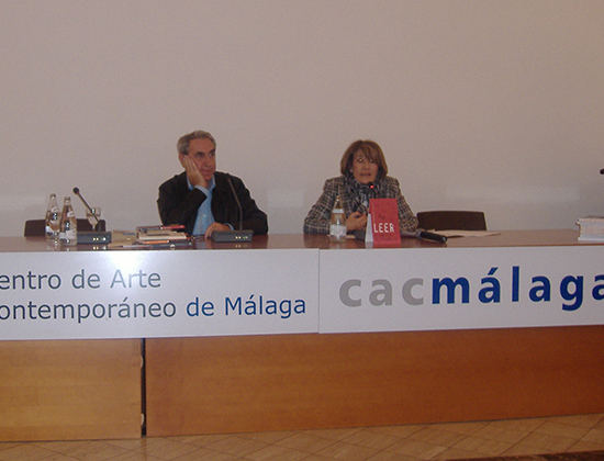 Organiza las jornadas del Instituto del Libro. Clausura junto a Eliacer Cansino y Alfredo Tajan