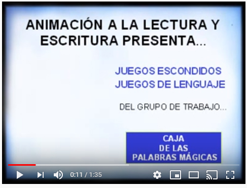 Animaci&oacute;n a la lectura