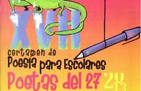 Certamen Poes&iacute;a para escolares Poetas del 27