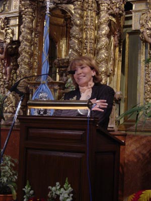 Carmen Ramos pregona la Semana Santa de Antequera