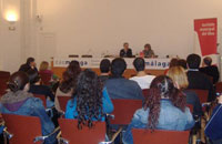 Eliacer Cansino junto a Carmen Ramos