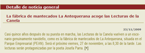 Nota de prensa del Auuntamiento